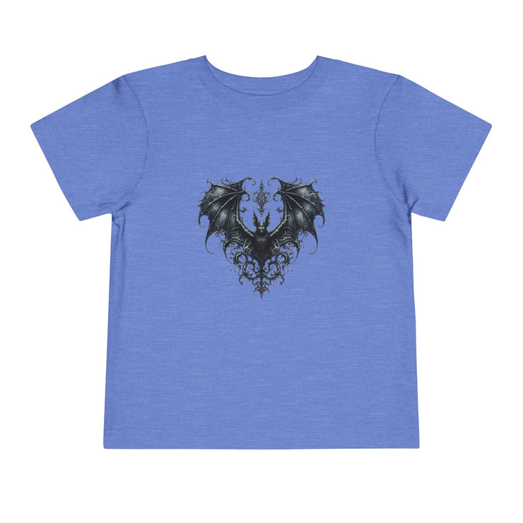 Gothic Dragon Toddler Tee, Cute Kids Shirt, Toddler Short Sleeve Tee, Unique Gift Idea, Halloween Outfit, Trendy Kids Apparel