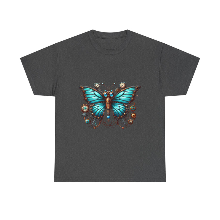 Butterfly Graphic Tee, Vintage-Inspired Shirt, Nature Lover's Gift, Spring Fashion, Eco-Friendly Unisex Tee