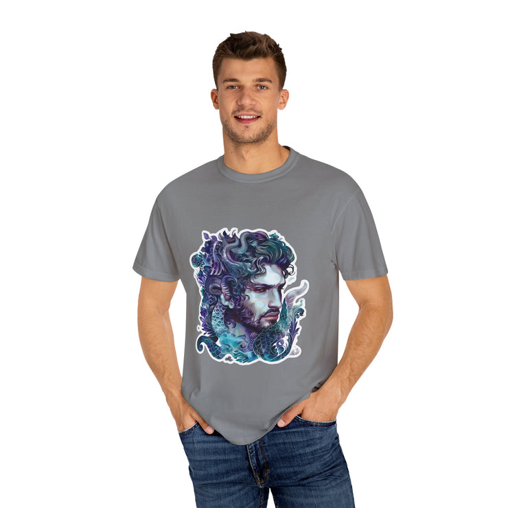 Mythical Sea Creature Tees, Artistic T-shirt, Bohemian Fashion, Unisex Shirt, Gift for Art Lovers, Ocean-Inspired Wear