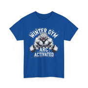 Winter Gym Arc Activated T-Shirt | Unisex Heavy Cotton Tee for Fitness Enthusiasts, Casual Wear, Weightlifting Gift, Workout Apparel, [...]