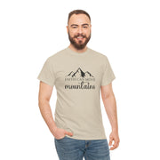 Faith Unisex Heavy Cotton Tee, Inspirational Shirt, Gift for Believers, Faith-Based Apparel, Motivational Top, Christian Tee