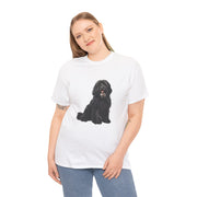 Dog Lover Unisex Heavy Cotton Tee, Pet Owner Gift, Cute Dog Shirt, Casual Wear, Animal Lover Tee, Everyday Comfort