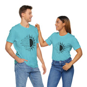 Inspirational Graphic Tee, Unisex T-Shirt, Motivational Quote Shirt, Faith-Based Apparel, Christian Design