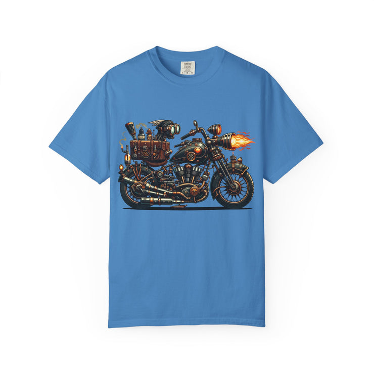 Motorcycle T-Shirt, Unisex Graphic Tee, Biker Shirt, Gift for Him/Her, Festival Apparel, Cool Casual Wear, Bike Design