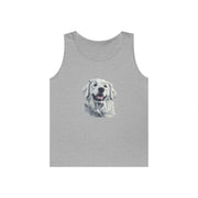 Golden Retriever Tank Top - Perfect for Dog Lovers, Casual Wear, Summer Outings, Pet Lovers Gift, Outdoor Adventures