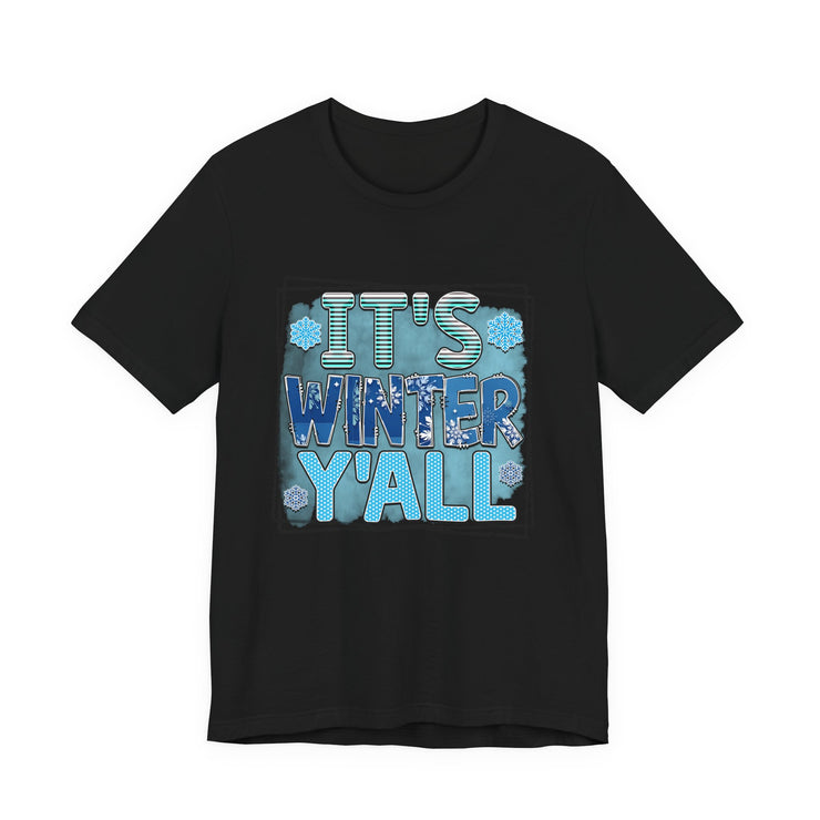 Winter Wonderland Unisex Tee, Cozy Winter Shirt, Holiday Gift for Friends, Seasonal Apparel, Cute Winter Graphic Tee