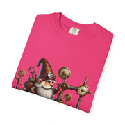 Steampunk Gnome T-shirt, Unique Graphic Tee for Fantasy Lovers, Gift for Birthdays, Everyday Wear, Unisex Casual Top