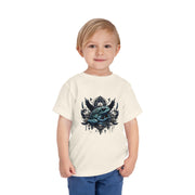 Toddler Short Sleeve Tee Featuring Unique Frog Design, Cute Kid's Top, Gift for Little Ones, Playful Graphic T-Shirt, Fun Nature Apparel