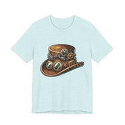 Steampunk Hat Tee, Steampunk T-Shirt, Retro Graphic Tee, Gift for Nerds, Cosplay Costume Top