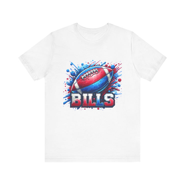 Bills Football Tee, Unisex Sports Shirt, Game Day Apparel, Team Spirit Wear, Gift for Fans, Sports Design