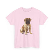 Cute Dog Lover Tee, Unisex Heavy Cotton Tee, Pet Owner Gift, Casual Dog Shirt, Dog-Themed Apparel, Everyday Wear