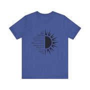Inspirational Graphic Tee, Unisex T-Shirt, Motivational Quote Shirt, Faith-Based Apparel, Christian Design