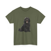 Dog Lover Unisex Heavy Cotton Tee, Pet Owner Gift, Cute Dog Shirt, Casual Wear, Animal Lover Tee, Everyday Comfort