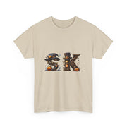 Unisex Heavy Cotton Tee, Halloween Design, Skshirt