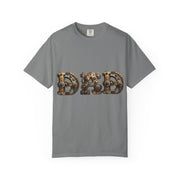 Dad Themed Garment-Dyed T-Shirt, Unique Gift for Father's Day, Casual Wear, Perfect for Dads, Everyday Comfort Tee