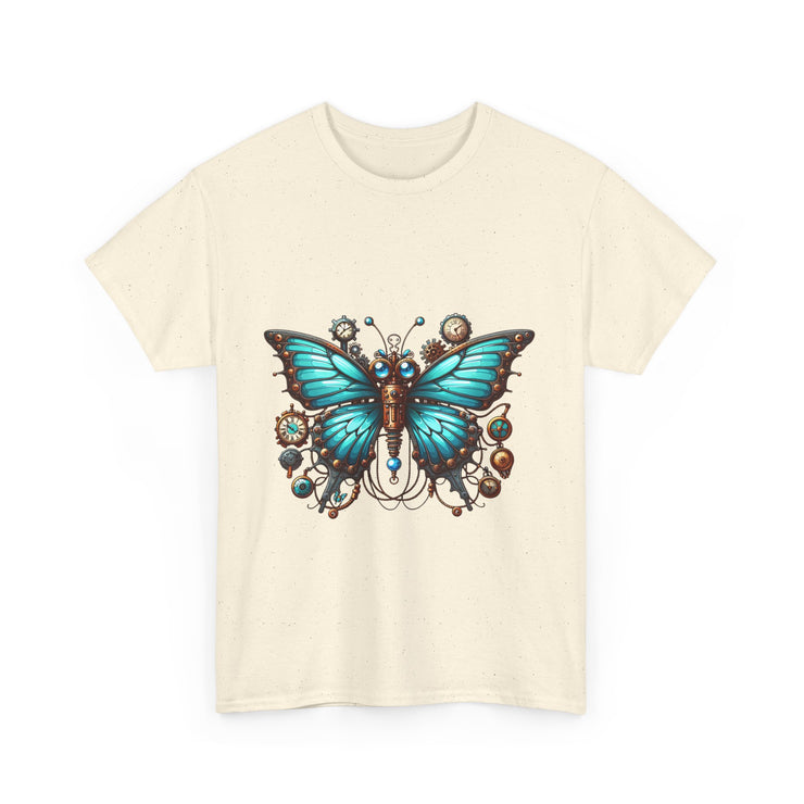 Butterfly Graphic Tee, Vintage-Inspired Shirt, Nature Lover's Gift, Spring Fashion, Eco-Friendly Unisex Tee
