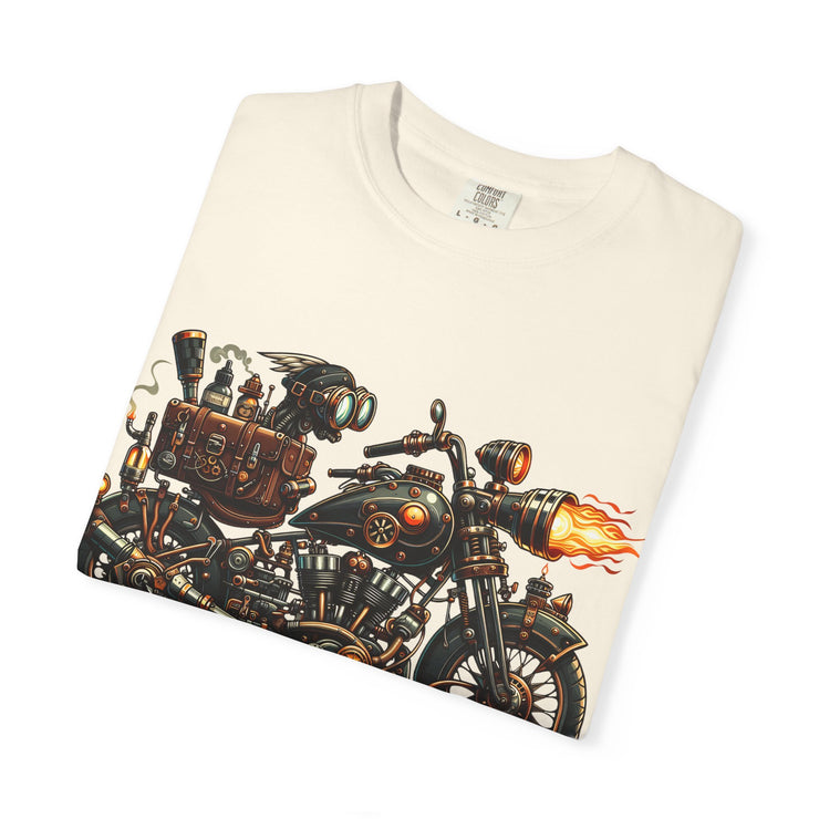 Motorcycle T-Shirt, Unisex Graphic Tee, Biker Shirt, Gift for Him/Her, Festival Apparel, Cool Casual Wear, Bike Design
