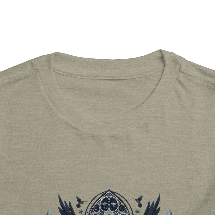 Toddler Short Sleeve Tee Featuring Unique Frog Design, Cute Kid's Top, Gift for Little Ones, Playful Graphic T-Shirt, Fun Nature Apparel