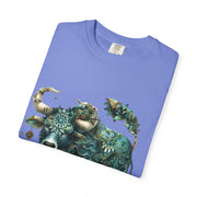 Bohemian Bull T-Shirt, Artistic Graphic Tee, Unisex Shirt for Cow Lovers, Gift for Occasions, Casual Wear, Eco-Friendly Style