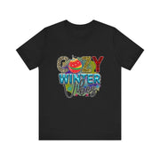Cozy Winter Vibes Tee, Unisex Christmas T-Shirt, Holiday Gift, Winter Apparel,