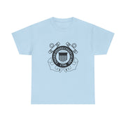 US Coast Guard Heavy Cotton Tee - Unisex, Apparel, Gift for Veterans, Nautical Spirit, Casual Wear, Summer Style