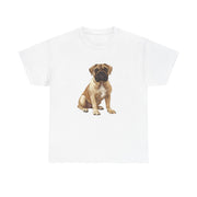 Cute Dog Lover Tee, Unisex Heavy Cotton Tee, Pet Owner Gift, Casual Dog Shirt, Dog-Themed Apparel, Everyday Wear