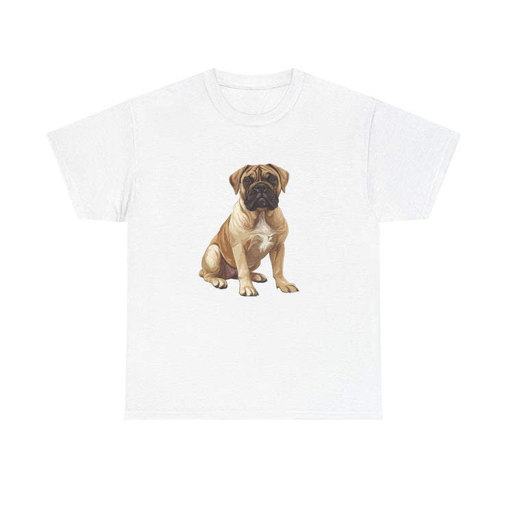 Cute Dog Lover Tee, Unisex Heavy Cotton Tee, Pet Owner Gift, Casual Dog Shirt, Dog-Themed Apparel, Everyday Wear