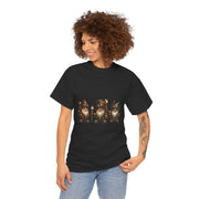 Unisex Heavy Cotton Tee, Funny T-Shirt, Cute Gift, Casual Wear, Gnome Lovers, Birthday Gift, Nature Enthusiast