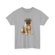 Cute Dog Lover Tee, Unisex Heavy Cotton Tee, Pet Owner Gift, Casual Dog Shirt, Dog-Themed Apparel, Everyday Wear