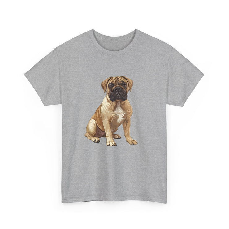 Cute Dog Lover Tee, Unisex Heavy Cotton Tee, Pet Owner Gift, Casual Dog Shirt, Dog-Themed Apparel, Everyday Wear
