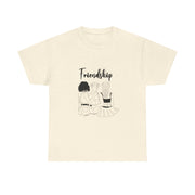 Friendship Unisex Heavy Cotton Tee - Perfect Gift for Friends, Casual Wear, Celebration Tees, Summer Fashion, Unique Friendship Gift