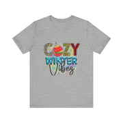 Cozy Winter Vibes Tee, Unisex Christmas T-Shirt, Holiday Gift, Winter Apparel,