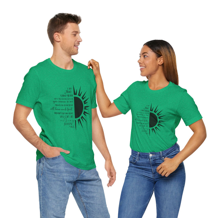 Inspirational Graphic Tee, Unisex T-Shirt, Motivational Quote Shirt, Faith-Based Apparel, Christian Design