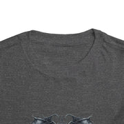 Gothic Dragon Toddler Tee, Cute Kids Shirt, Toddler Short Sleeve Tee, Unique Gift Idea, Halloween Outfit, Trendy Kids Apparel