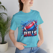 Bills Football Tee, Unisex Sports Shirt, Game Day Apparel, Team Spirit Wear, Gift for Fans, Sports Design