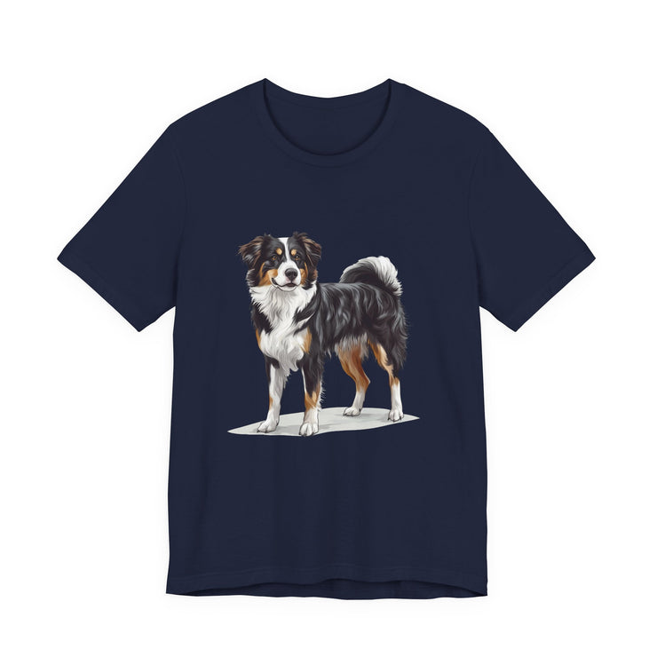 Dog Lover's Unisex Jersey Tee, Fun Pet Shirt, Animal Graphic Tee, Gift for Dog Owners, Cute Dog Apparel,