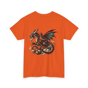 Dragon Graphic Tee, Unisex Cotton T-Shirt, Fantasy Shirt, Gift for Gamers, Cool Casual Wear, Dragon Lover Apparel