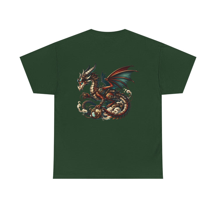 Dragon Graphic Tee, Unisex Cotton T-Shirt, Fantasy Shirt, Gift for Gamers, Cool Casual Wear, Dragon Lover Apparel