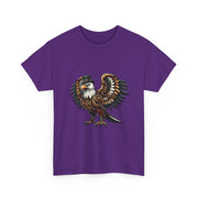 Eagle Graphic Tee, Unisex Heavy Cotton Shirt, Animal Lover Gift, Nature T-Shirt, Wildlife Apparel, Casual Daily Wear