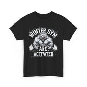 Winter Gym Arc Activated T-Shirt | Unisex Heavy Cotton Tee for Fitness Enthusiasts, Casual Wear, Weightlifting Gift, Workout Apparel, [...]