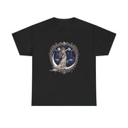 Moonlit Goddess Tee - Ethereal Cotton Shirt, Unisex T-Shirt, Celestial Graphic Tee, Bohemian Style Top, Vintage Art Apparel