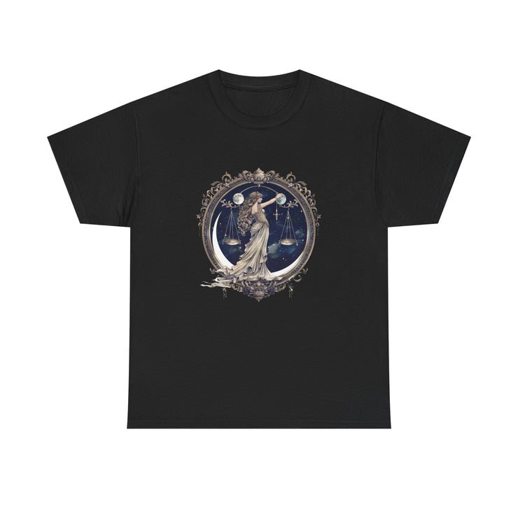 Moonlit Goddess Tee - Ethereal Cotton Shirt, Unisex T-Shirt, Celestial Graphic Tee, Bohemian Style Top, Vintage Art Apparel