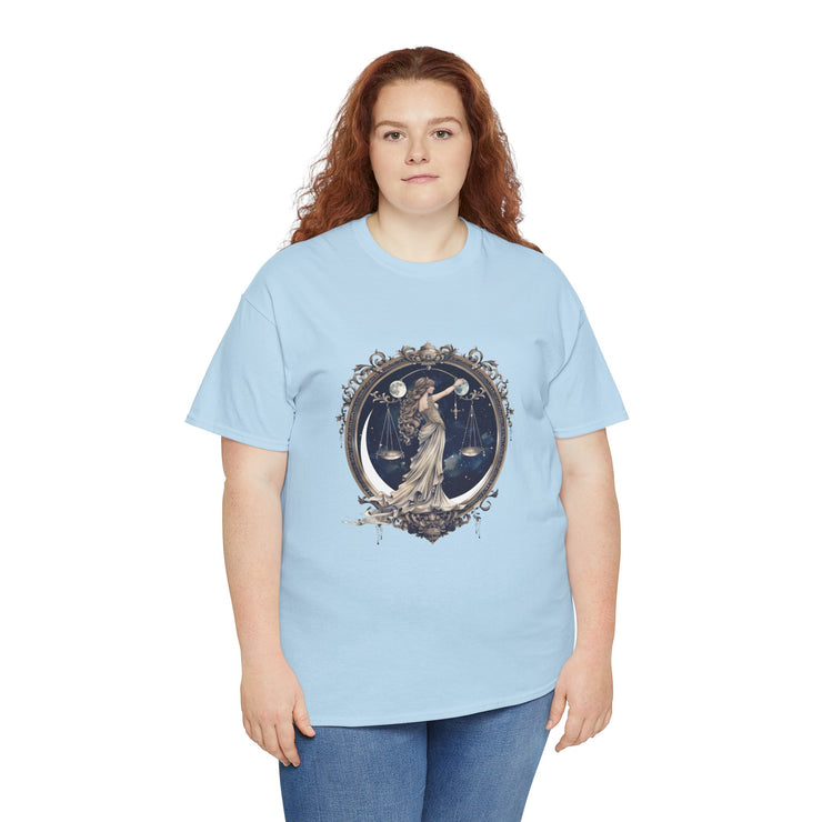 Moonlit Goddess Tee - Ethereal Cotton Shirt, Unisex T-Shirt, Celestial Graphic Tee, Bohemian Style Top, Vintage Art Apparel