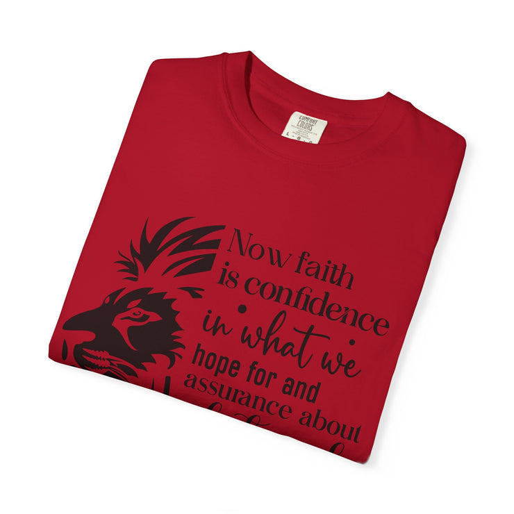 Faith-Inspired Unisex T-Shirt, Inspirational Quote Tee, Confidence T-Shirt, Biblical Verse Apparel, Casual Faith Clothing, Motivational Design Christain Design,