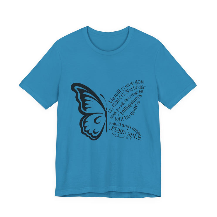 Inspirational Quote Tee, Motivational Shirt, Unisex Graphic T-Shirt, Gift for Her,Butterfly Love
