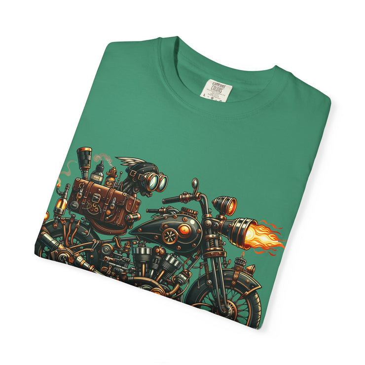 Motorcycle T-Shirt, Unisex Graphic Tee, Biker Shirt, Gift for Him/Her, Festival Apparel, Cool Casual Wear, Bike Design