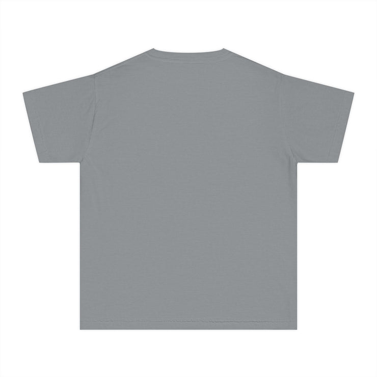 Youth Tee, Cool Graphic Shirt for Kids, Steam Engine Design, Perfect for Birthdays, Playtime, Fun Unique Gift
