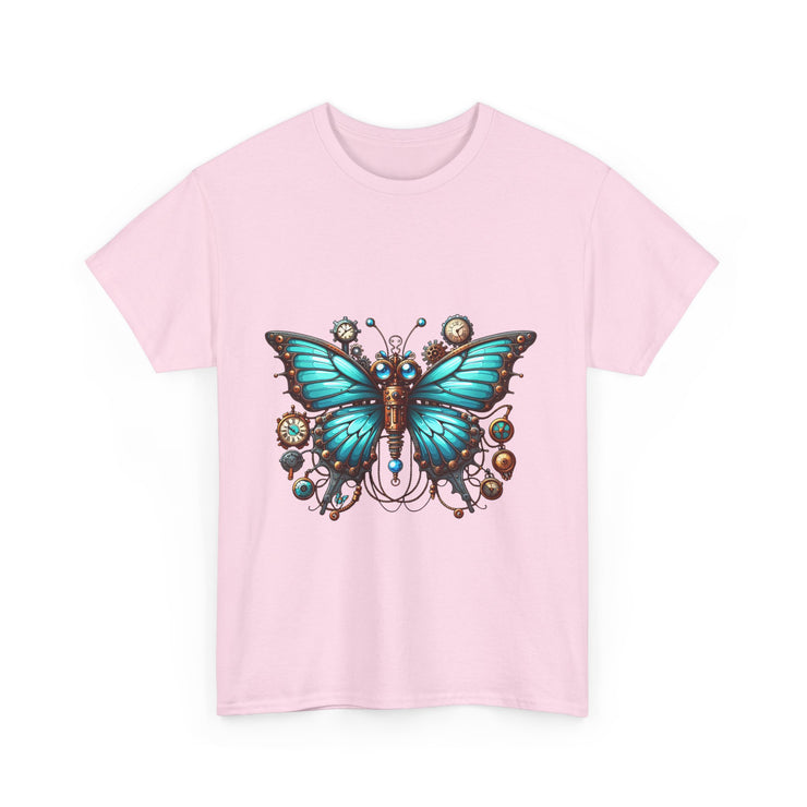 Butterfly Graphic Tee, Vintage-Inspired Shirt, Nature Lover's Gift, Spring Fashion, Eco-Friendly Unisex Tee
