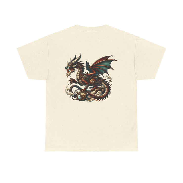 Dragon Graphic Tee, Unisex Cotton T-Shirt, Fantasy Shirt, Gift for Gamers, Cool Casual Wear, Dragon Lover Apparel
