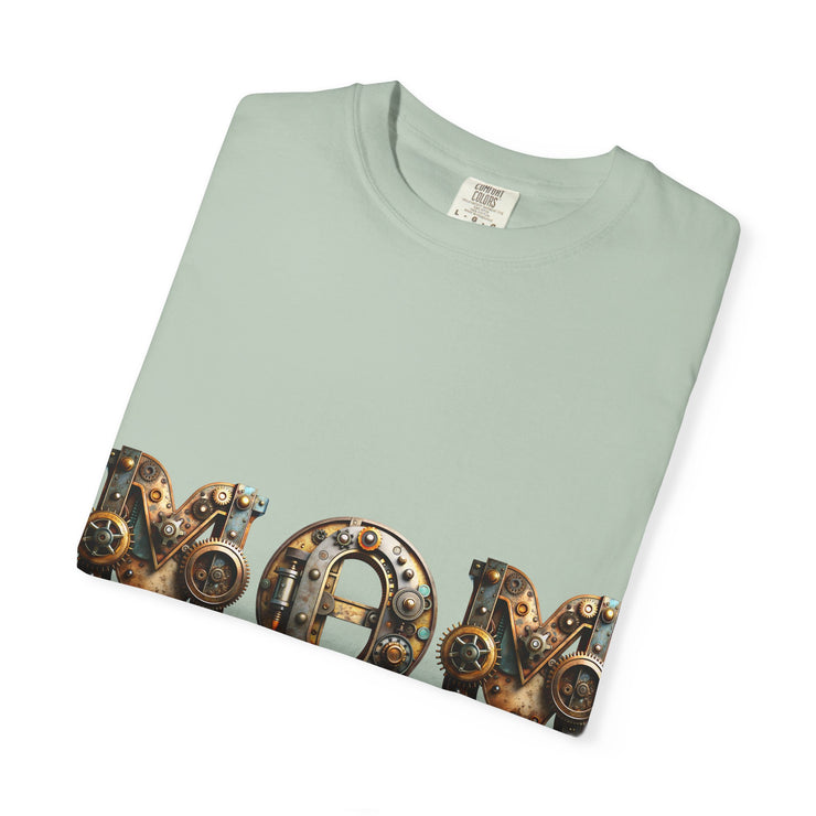 Mom Themed Unisex Garment-Dyed T-Shirt, Perfect for Mother's Day, Casual Wear, Gift for Moms, Family Gatherings, Everyday Comfort